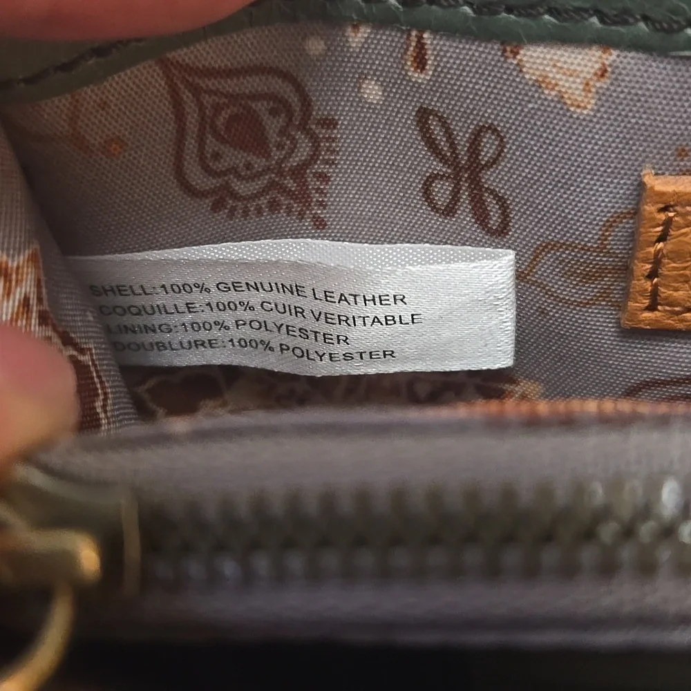 Hobo Jetty Crossbody Purse in Bottle Green - Picture 8 of 8